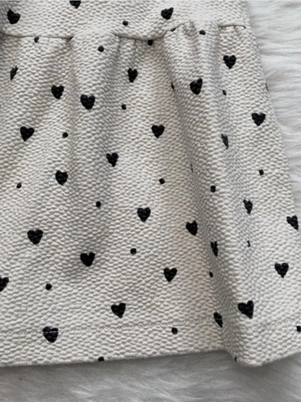 Zara Babygirl Heart Print Dress 4/5